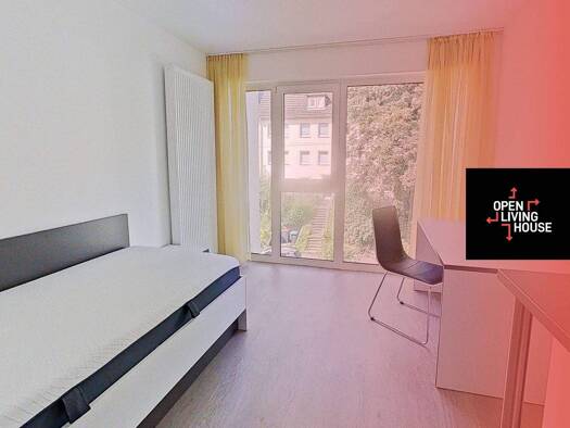 Studio zur Miete 310 € 1 Zimmer 20,3 m² 2. Geschoss frei ab 16.03.2026 Am Lohgraben 30 Siegen 57074