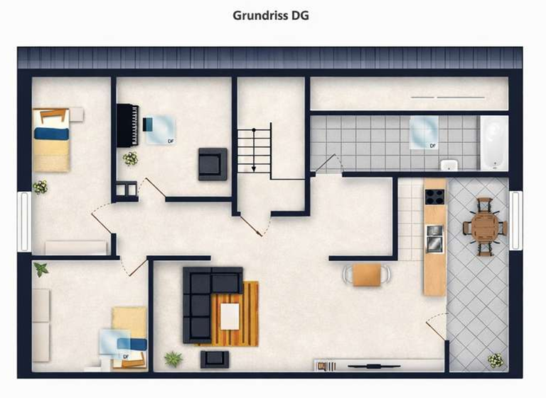 WG-Zimmer zur Miete 1.200 € 4 Zimmer 73 m² Geschoss 2/3 frei ab 01.05.2026 Häslach Walddorfhäslach 72141