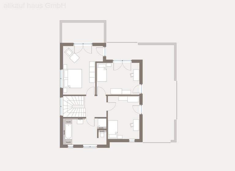 Einfamilienhaus zum Kauf provisionsfrei 683.759 € 5 Zimmer 142 m²<br/>Wohnfläche 350 m²<br/>Grundstück Leichendorf Zirndorf 90513