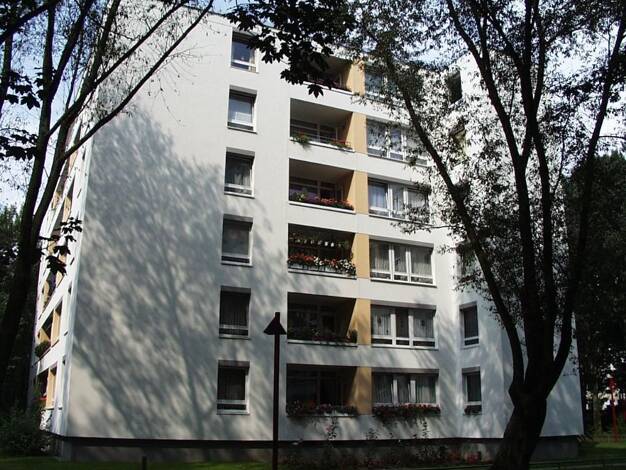 Wohnung zur Miete 909 € 3 Zimmer 79 m² Geschoss 5/6 frei ab sofort Breslauer Straße 13 West Ratingen 40880