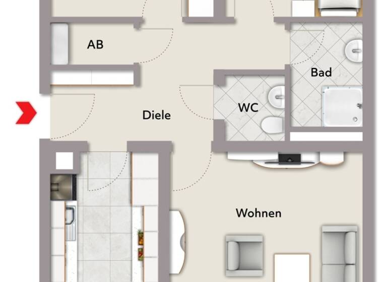 Wohnung zum Kauf provisionsfrei 219.000 € 3 Zimmer 81,6 m² 9. Geschoss Ettlingen 76275