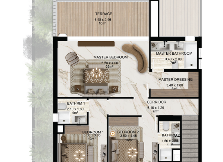 Villa zum Kauf provisionsfrei 1.436.200 € 4 Zimmer 250 m² Abu Dhabi