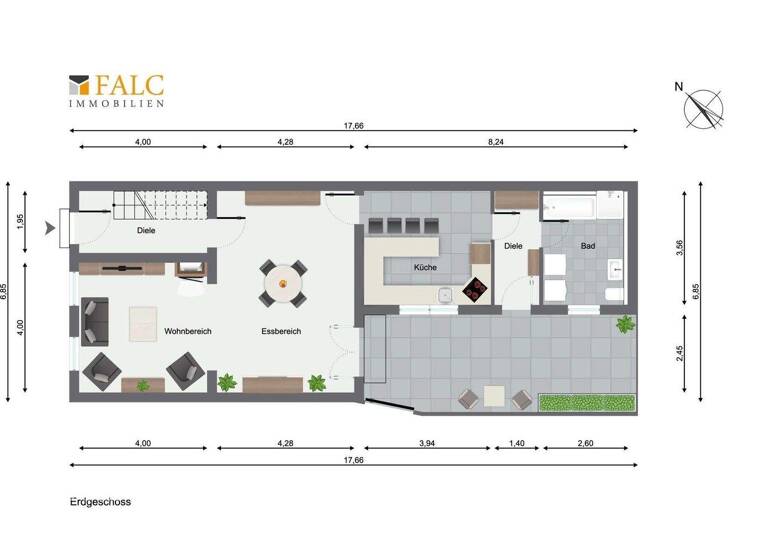Reihenmittelhaus zum Kauf provisionsfrei 398.000 € 6 Zimmer 168 m² 329 m² Grundstück Friemersheim Duisburg 47229
