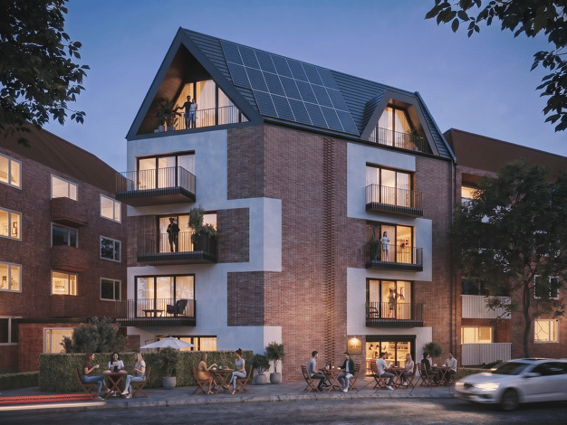 Wohnung zum Kauf - Neubau 426.377 € 1 Zimmer 30,6 m² 4. Geschoss Poßmoorweg 11 Winterhude Nord 22301