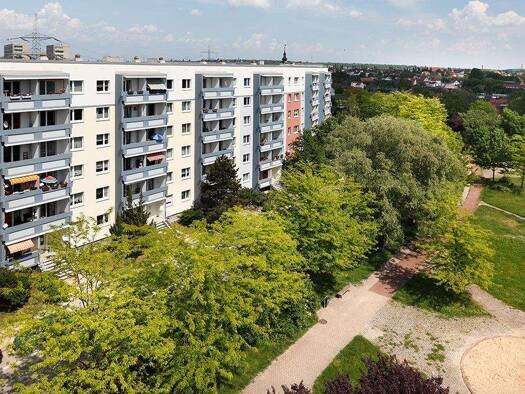 Wohnung zur Miete 391 € 4 Zimmer 65,1 m² 6. Geschoss Am Hohen Ufer 12 Silberhöhe Halle (Saale) 06132