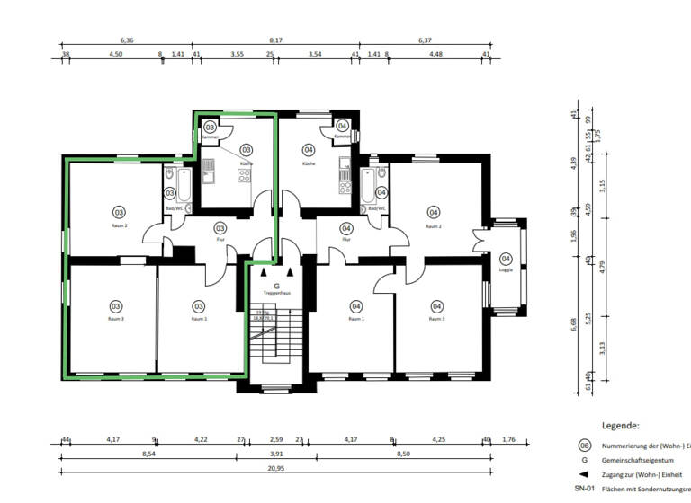Wohnung zum Kauf 229.933 € 3 Zimmer 93,9 m²<br/>Wohnfläche 1.<br/>Geschoss Neukölln Berlin 12057
