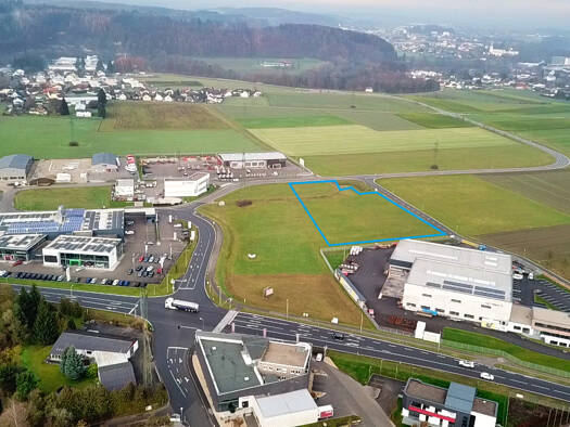 Gewerbegrundstück zur Miete 8.186 m² Grundstück Regau 4844