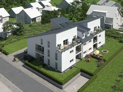 Wohnung zum Kauf - Erstbezug provisionsfrei 462.900 € 3 Zimmer 92,4 m² Geschoss EG/1 frei ab 01.06.2028 Nieder-Saulheim Saulheim 55291