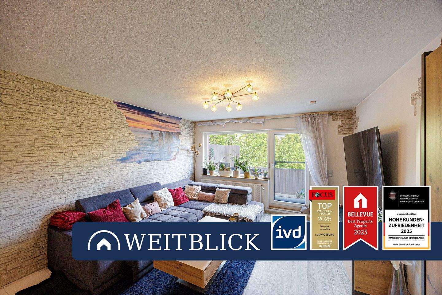 Immobilie in Tamm - WEITBLICK: Wohnraum mit Herz! - Bild 0