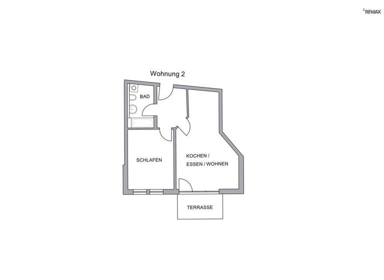 Wohnung zum Kauf 142.000 € 2 Zimmer 54,5 m² EG Feuchtwangen 91555