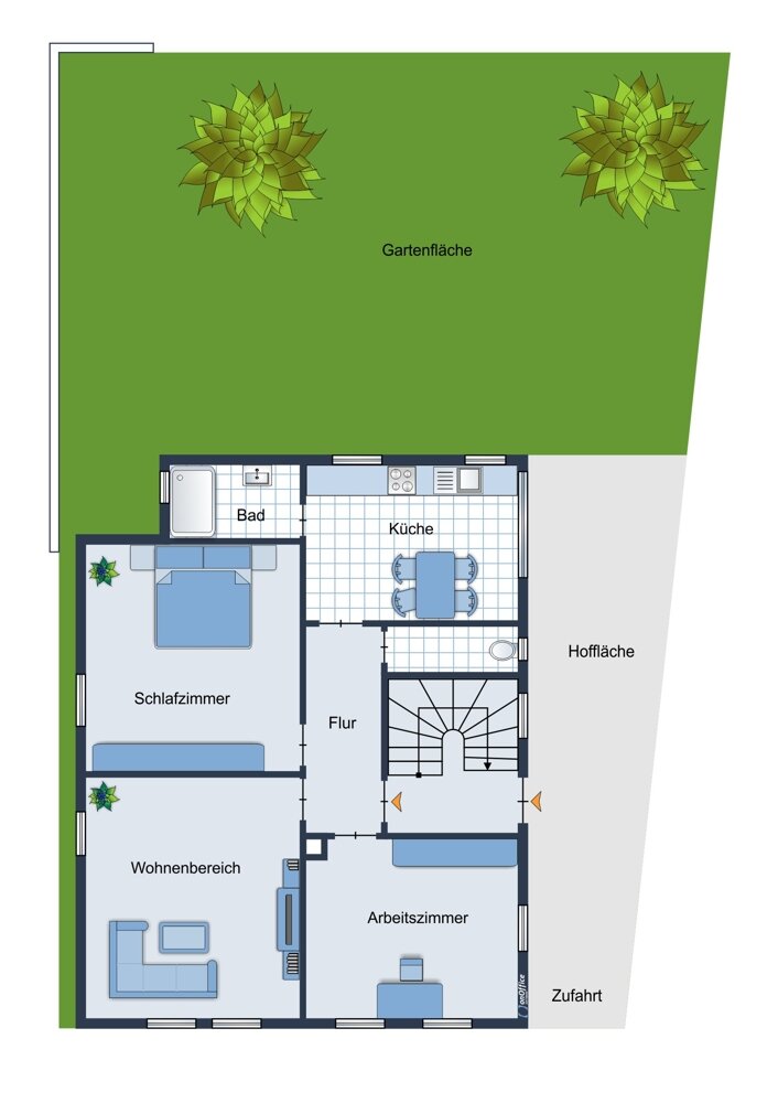 Mehrfamilienhaus zum Kauf 1.295.000 € 9,5 Zimmer 302 m²<br/>Wohnfläche 249 m²<br/>Grundstück Feuerbach - Mitte Stuttgart / Feuerbach 70469