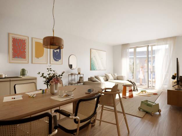 Terrassenwohnung zum Kauf - Neubau provisionsfrei 489.000 € 2 Zimmer 55,9 m² EG Tiedemannstraße 20 Stellingen Hamburg 22525