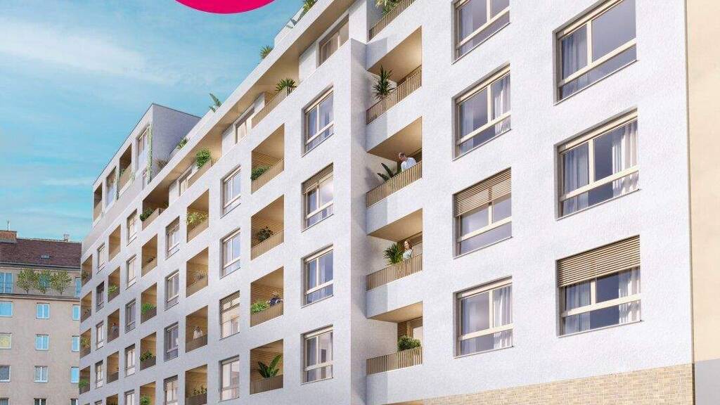 Wohnung zum Kauf - Erstbezug 462.500 € 3 Zimmer 65,4 m² 6. Geschoss Gudrunstraße Wien 1100