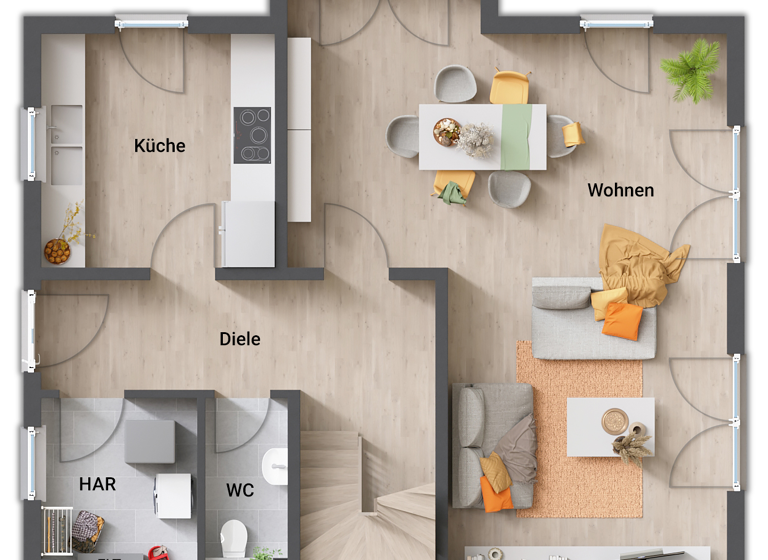 Einfamilienhaus zum Kauf provisionsfrei 721.180 € 5 Zimmer 123 m² 880 m² Grundstück Cospeda Jena 07751