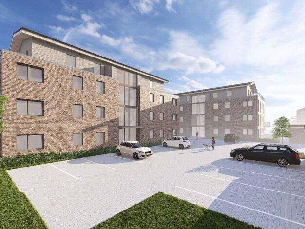 Wohnung zum Kauf - Erstbezug 379.000 € 3 Zimmer 87 m² 2. Geschoss Haxtum Aurich 26605