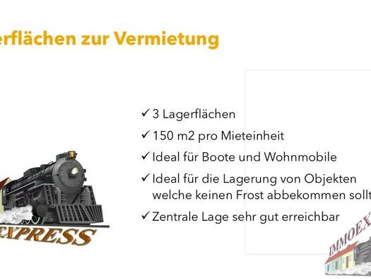 Lagerhalle zur Miete 150 m² Lagerfläche Draßburg 7021