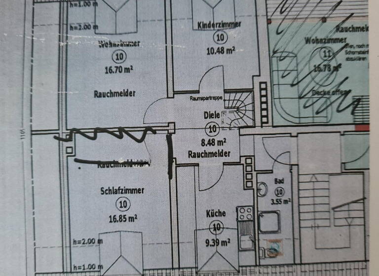 Wohnung zum Kauf provisionsfrei 349.000 € 4 Zimmer 83,3 m²<br/>Wohnfläche Dachgeschoss, 3.<br/>Geschoss 01.07.2025<br/>Verfügbarkeit List Hannover 30163