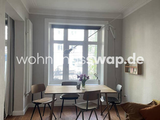 Studio zur Miete Tauschwohnung 780 € 2 Zimmer 60 m² EG Eimsbüttel Hamburg 20255