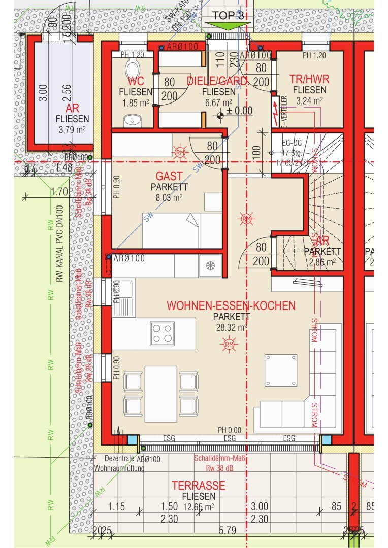 Doppelhaushälfte zum Kauf 334.000 € 5 Zimmer 101,1 m²<br/>Wohnfläche Enghagner Straße 1 Enns 4470