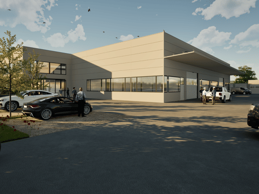 Produktionshalle zum Kauf provisionsfrei 1.720 m² Lagerfläche Am Riedweg Neufrach Salem 88682