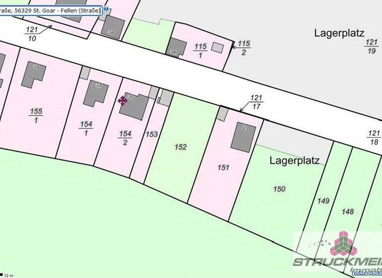 Grundstück zum Kauf 46.500 € 850 m² Grundstück frei ab sofort Fellen St. Goar 56329