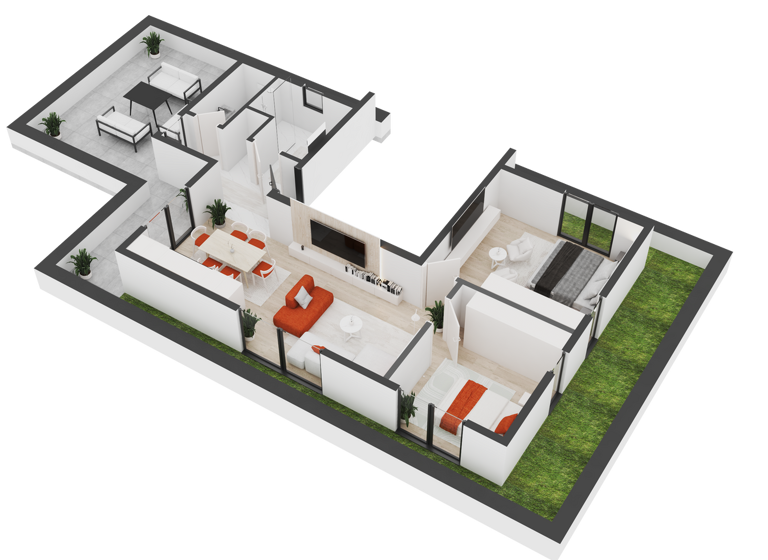 Penthouse zum Kauf - Erstbezug provisionsfrei 514.947 € 3 Zimmer 101 m² Friedrichstraße 100 Lennep Remscheid 42897