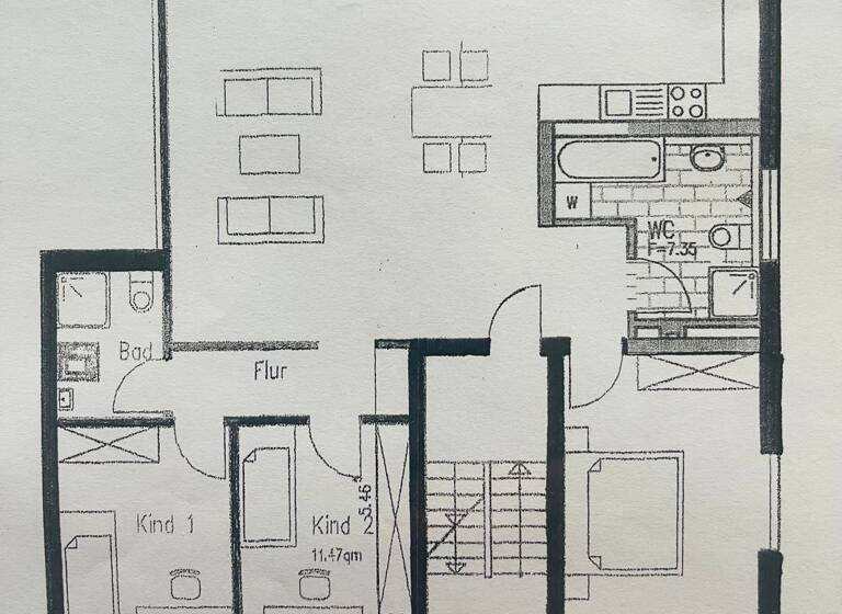 Wohnung zum Kauf provisionsfrei 410.000 € 4 Zimmer 105 m² Geschoss 2/4 Focher Straße 28 Wald Solingen 42719