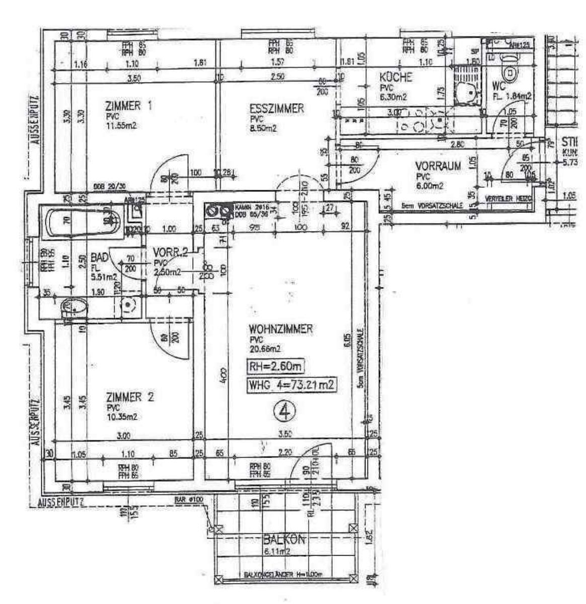 Wohnung zur Miete 604 € 4 Zimmer 73,1 m²<br/>Wohnfläche 31.03.2025<br/>Verfügbarkeit Pöggstall 3650