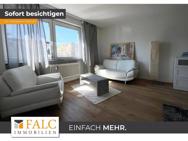 Wohnung zur Miete 940 € 1 Zimmer 35,5 m² 1. Geschoss Doos Westliche Außenstadt 90429