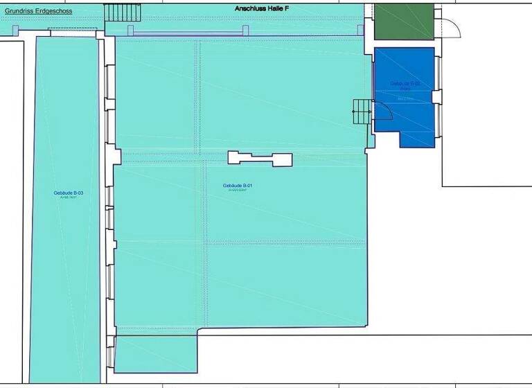 Produktionshalle zur Miete 4 € 1.033 m² Lagerfläche Ohorn 01896