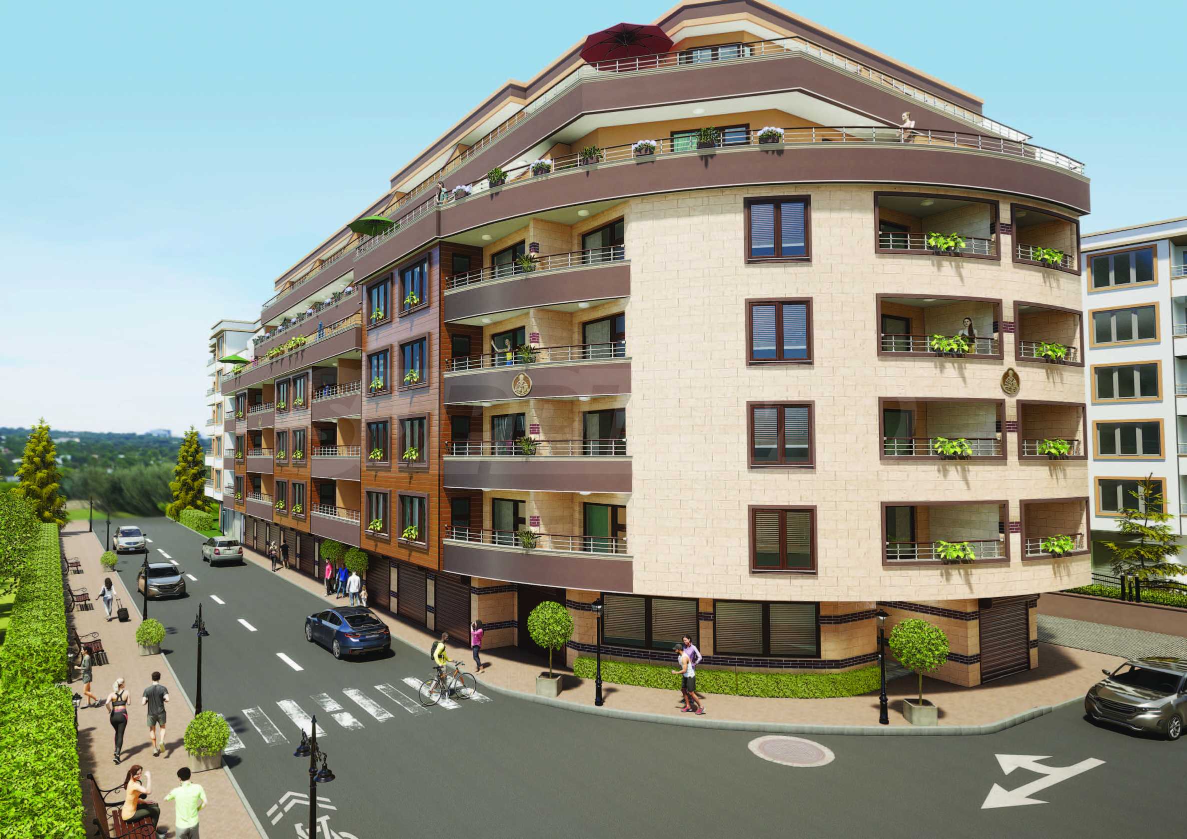 Apartment zum Kauf 68.379 € 2 Zimmer 59,5 m²<br/>Wohnfläche Pomorie