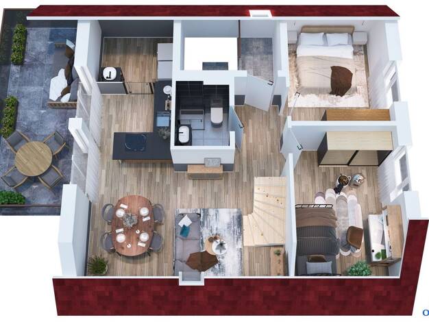 Maisonette zur Miete 1.590 € 5 Zimmer 106 m² 2. Geschoss frei ab 01.07.2026 Allmendingen 89604