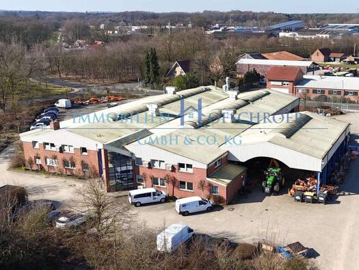 Halle/Industriefläche zur Miete 1.300 m² Lagerfläche Diekstr. 59 Laxten Lingen (Ems) 49809