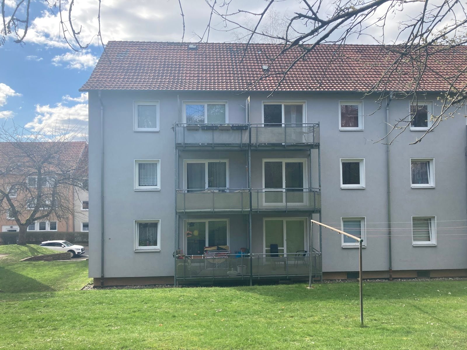 Wohnung zur Miete 372 € 2 Zimmer 51 m²<br/>Wohnfläche 2.<br/>Geschoss 01.01.2025<br/>Verfügbarkeit Unter der Stiegel 22 Hohe Luft Bad Hersfeld 36251