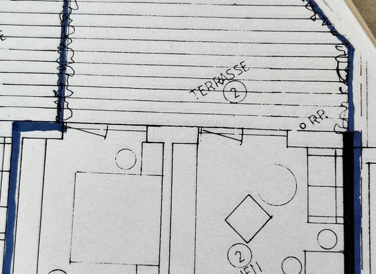 Terrassenwohnung zur Miete 756 € 2 Zimmer 56 m² Geschoss EG/2 frei ab 01.05.2026 Rolandstraße 7 Aachen 52070