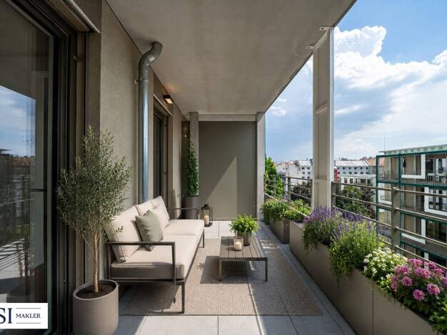 Wohnung zum Kauf - Erstbezug 502.000 € 1,5 Zimmer 46 m² 6. Geschoss Obere Donaustraße 23 Leopoldstadt 1020