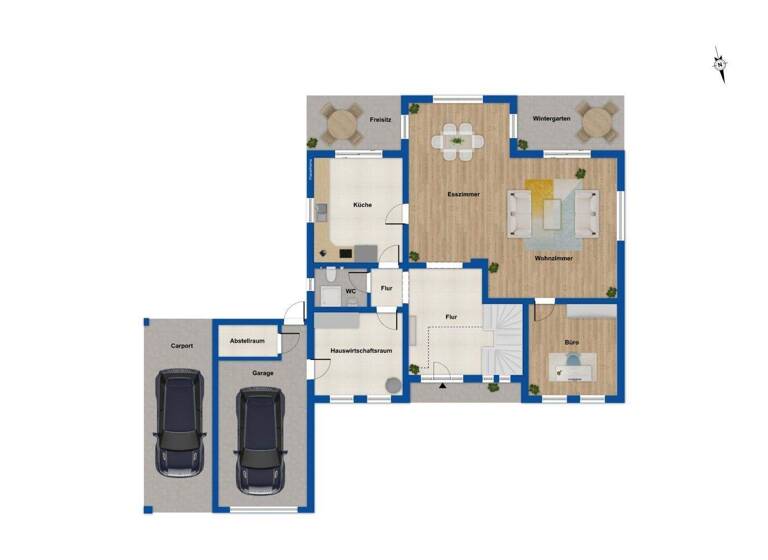 Einfamilienhaus zum Kauf 449.000 € 6 Zimmer 185 m² 1.056 m² Grundstück Negast Steinhagen 18442