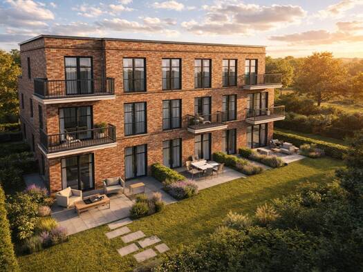 Penthouse zum Kauf - Erstbezug provisionsfrei 599.000 € 3 Zimmer 72 m² 2. Geschoss Niendorf Eimsbüttel 22459