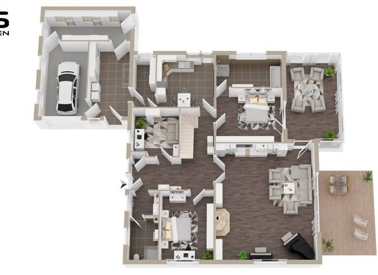 Bungalow zum Kauf 359.000 € 5 Zimmer 178 m²<br/>Wohnfläche 870 m²<br/>Grundstück 01.10.2025<br/>Verfügbarkeit Pewsum Krummhörn 26736