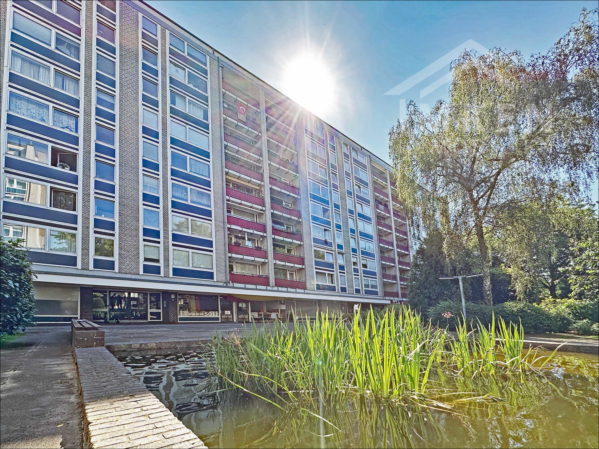 Wohnung zum Kauf 188.000 € 1 Zimmer 36 m²<br/>Wohnfläche 2.<br/>Geschoss Wandsbek Hamburg 22047