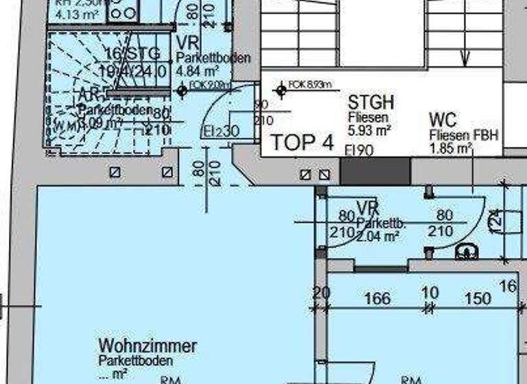 Wohnung zur Miete 1.427 € 3 Zimmer 113,2 m² Baden 2500