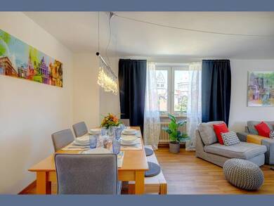 Wohnung zur Miete Wohnen auf Zeit 4.000 € 4 Zimmer 109 m² Lehel München 80538