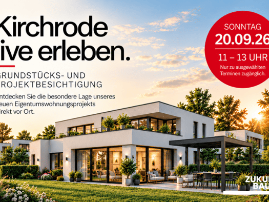 Terrassenwohnung zum Kauf - Erstbezug 695.000 € 4 Zimmer 97 m² 1 Geschosse Kirchrode Kirchrode - Bemerode - Wülferode 30559