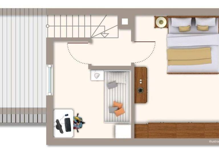 Einfamilienhaus zum Kauf 298.000 € 3 Zimmer 70 m² 490 m² Grundstück Hagsfeld Karlsruhe / Hagsfeld 76139