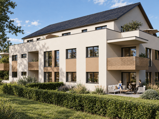 Wohnung zum Kauf - Erstbezug provisionsfrei 477.000 € 3 Zimmer 80,1 m² 1. Geschoss frei ab sofort Stuibenstraße 12 Senden Senden 89250