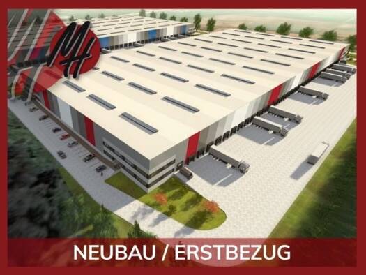 Lagerhalle zur Miete - Erstbezug 30.000 m² Lagerfläche teilbar ab 10.000 m² Pflaumheim Großostheim 63762