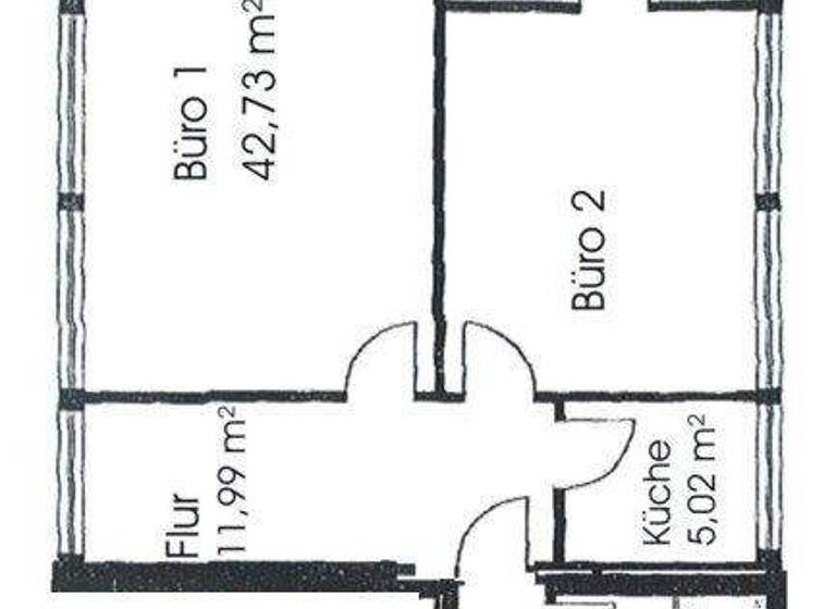 Bürofläche zur Miete 600 € 3 Zimmer 105 m² Bürofläche Höhr-Grenzhausen 56203