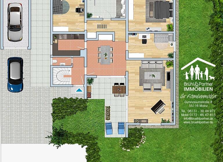 Bungalow zum Kauf 454.000 € 5 Zimmer 131,2 m² 504 m² Grundstück Eppelsheim 55234