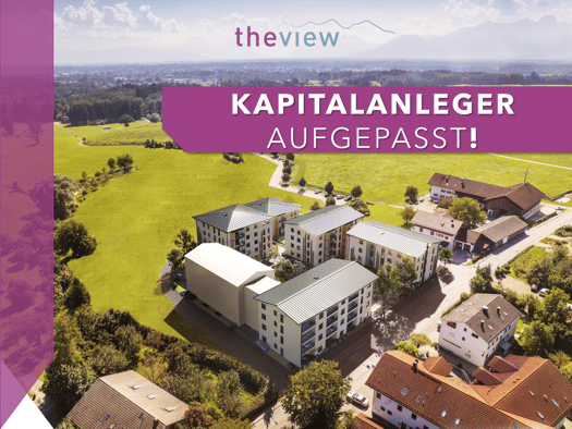 Wohnung zum Kauf - Neubau 495.000 € 3 Zimmer 78,5 m² 1. Geschoss Dr.-Wilhelm-Knarr-Weg Harthausen Bad Aibling 83043