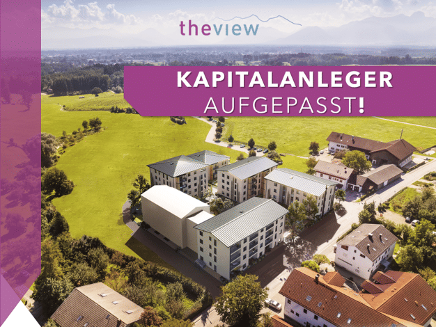 Wohnung zum Kauf - Neubau 495.000 € 3 Zimmer 78,5 m² 1. Geschoss Dr.-Wilhelm-Knarr-Weg Harthausen Bad Aibling 83043